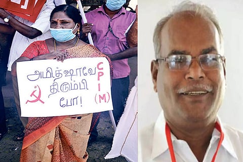 CPM state secretary K Balakrishnan