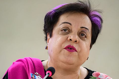 Pakistan?s Federal Minister for Human Rights Shireen Mazari