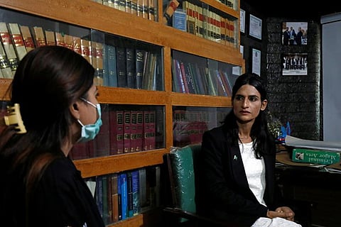 Pakistan's first transgender lawyer goes from begging to fighting in court