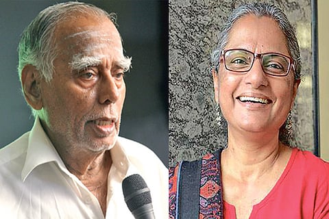 Dr R Nagaswamy; Reena Puri