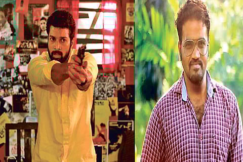 Santhosh Prathap in the film; Sridhar