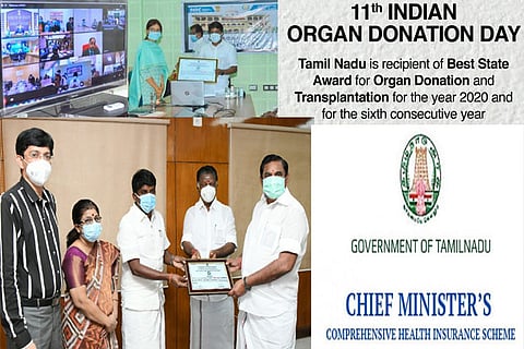 State retains honour for highest number of organ donations