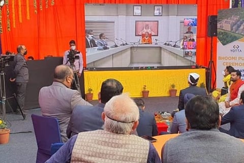 Yotta Infra lays foundation stone of Rs 7,000cr data centre park in UP