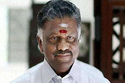 Deputy Chief Minister O Pannerselvam