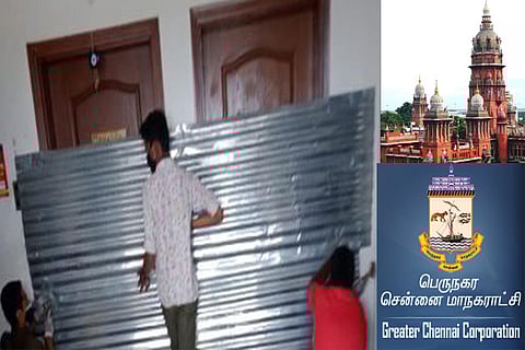 Explain rationale behind barricading houses with tin sheets, HC tells Chennai Corporation