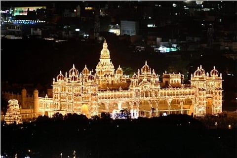 source: PTI: Dasara at Mysuru Palace