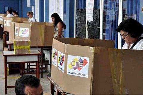 Venezuela's National Electoral Council unveils new voting machine