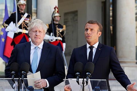 UK will explore every avenue for EU deal, PM Johnson tells Macron