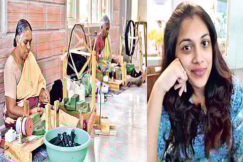 Weavers from Chennimalai cluster, Erode; Thasneem Masood