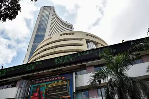 Sensex in green after opening on flat note