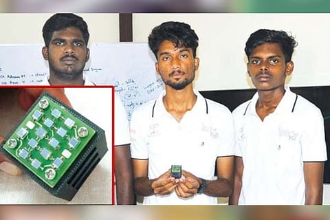 Karur boys' smallest satellite to be launched from NASA