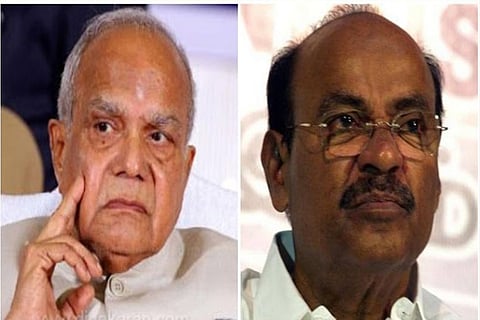 Governor Banwarilal Purohit; PMK founder S Ramadoss