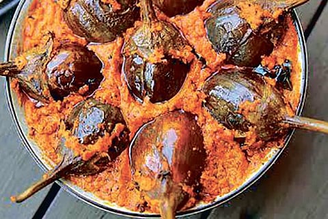 Badanekayi Ennegayi: A popular north Karnataka specialty