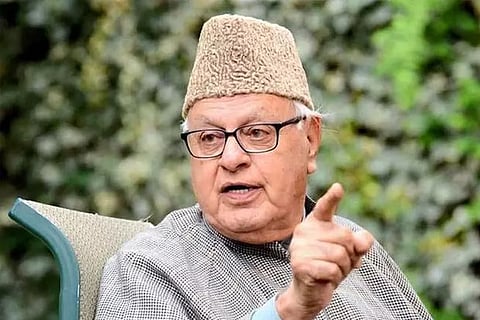 File photo: Farooq Abdullah