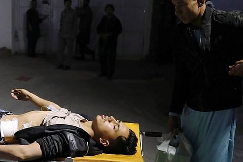 At least 13 killed in suicide bombing at Kabul education centre