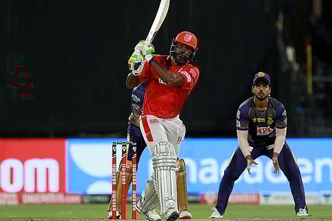 Chris Gayle reached a quick fifty in 29 balls