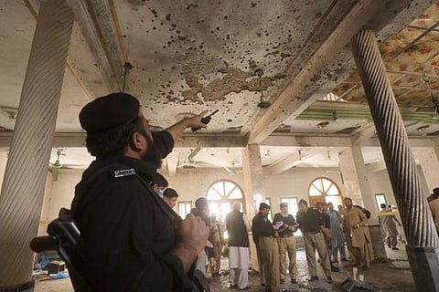 Blast at Peshawar madrasa kills at least eight, including children