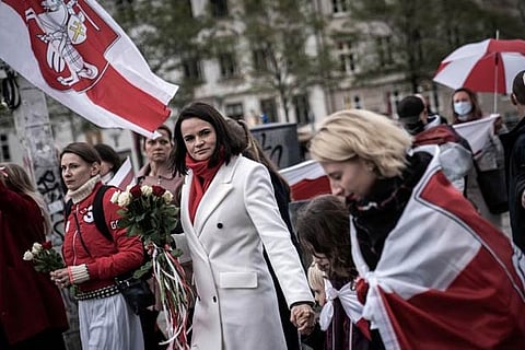 Opposition urges more Belarusians to back strike in face of "colossal pressure"