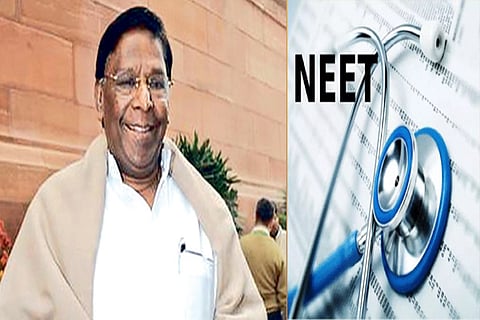 Pondy Chief Minister V Narayanasamy
