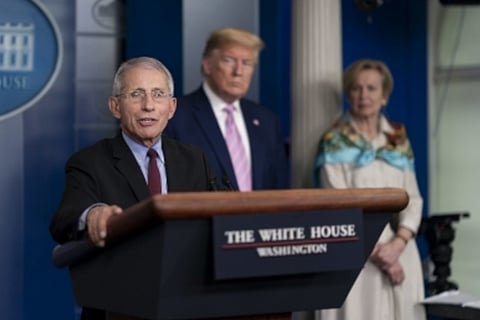 I inherited him: Trump says of Fauci