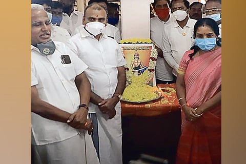 BJP state chief L Murugan pays homage to Pulidevan in Coimbatore