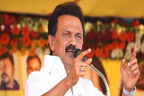 DMK president M K Stalin