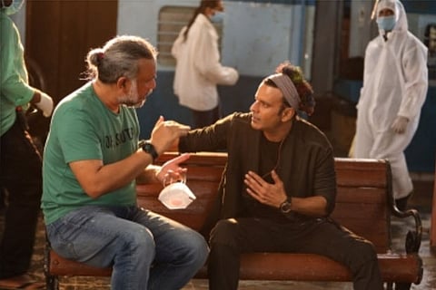 Manoj Bajpayee, Anubhav Sinha collaborate on a Bhojpuri music video