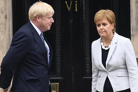 Scotland's First Minister Nicola Sturgeon is well ahead of Boris Johnson in most opinion polls