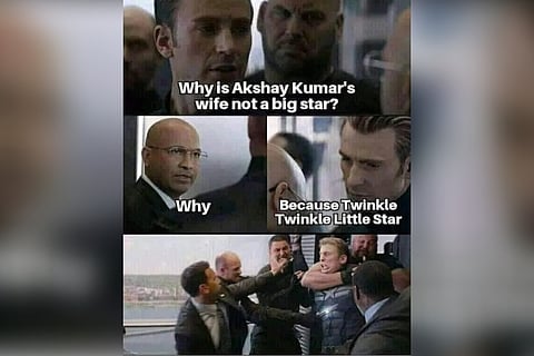 Twinkle Khanna reacts to a hilarious viral meme about her