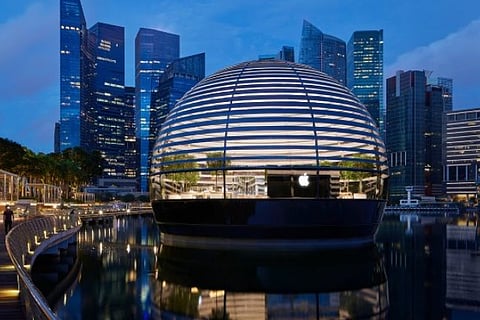 World's first floating Apple store to open Thursday in Singapore