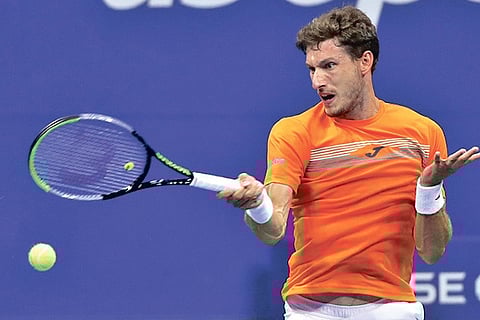 Carreno Busta fought back well in the decider