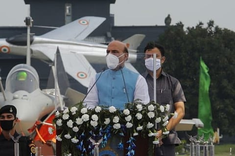 Image Courtesy: Twitter - @rajnathsingh