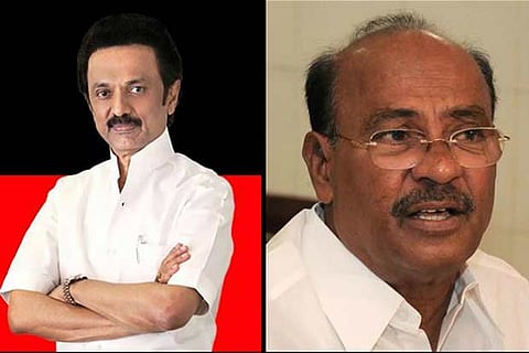 DMK president MK Stalin; PMK Founder Dr S Ramadoss