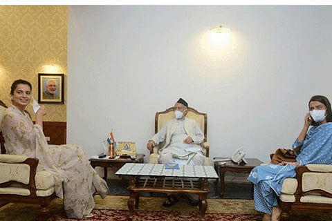 Kangana meets Maha Guv, talks about 'injustice' done to her