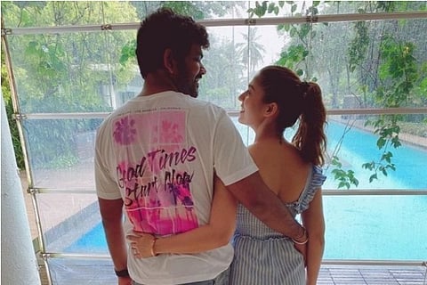 Source: Instagram; The couple are seen holidaying in a resort in Goa