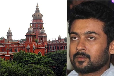 source: PTI; Madras HC refuses to initiate contempt proceedings against Actor Suriya