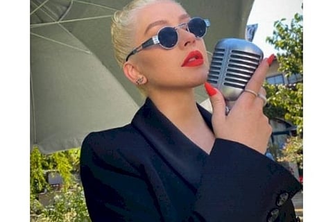 Christina Aguilera didn't find kissing Madonna in 2003 'shocking'