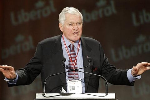 Former Canadian Prime Minister John Turner dies at 91