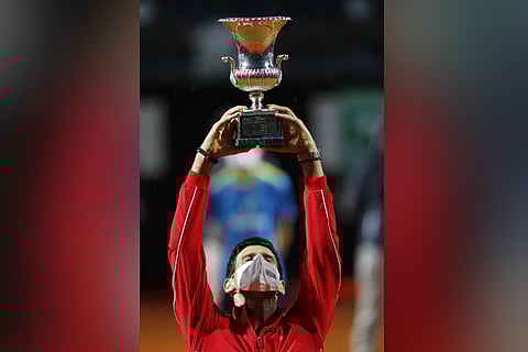 Djokovic clinches record 36th Masters title in Rome