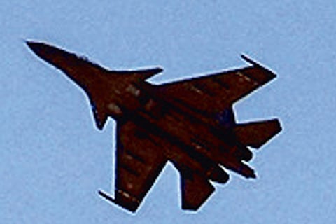 Sukhoi Su-30MKI jet flies over Ladakh amid border tension