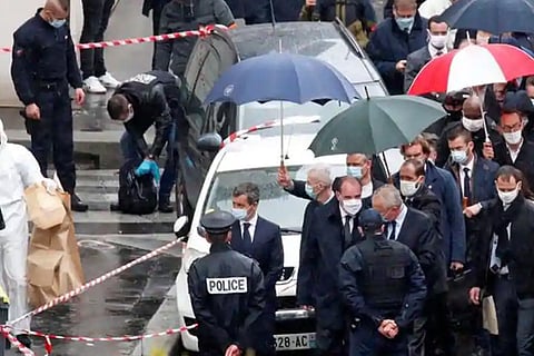 7 detained over attack near ex-Charlie Hebdo HQ in Paris