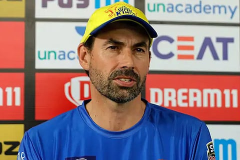 CSK Coach Stephen Fleming