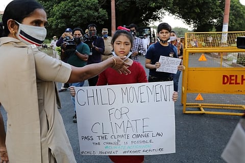 'Planet is dying', India's 8-year-old climate crusader warns