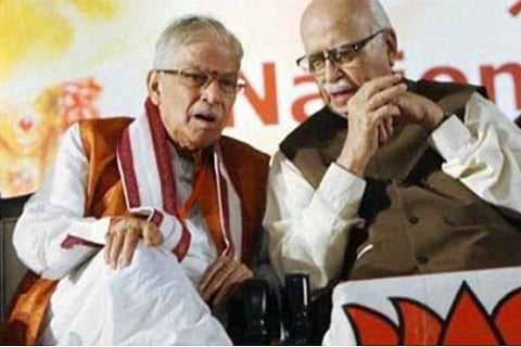 LK Advani and Murli Manohar Joshii