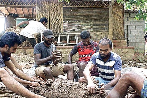 Participants at workshops organised by Aravind and Samyuktha.