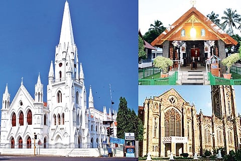 San Thome Church in Chennai, Thiruvithamcode Arappally,