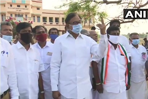 Tamil Nadu polls: DMK-Congress alliance set for landslide victory, says Chidambaram after casting vote