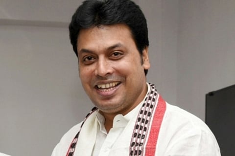 Tripura CM Biplab Deb tests positive for COVID-19