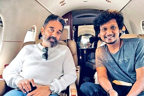 Kamal Haasan and Lokesh Kanagaraj