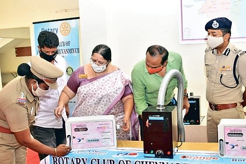 Commissioner of Police Mahesh Kumar Aggarwal inaugurated the facility on Friday